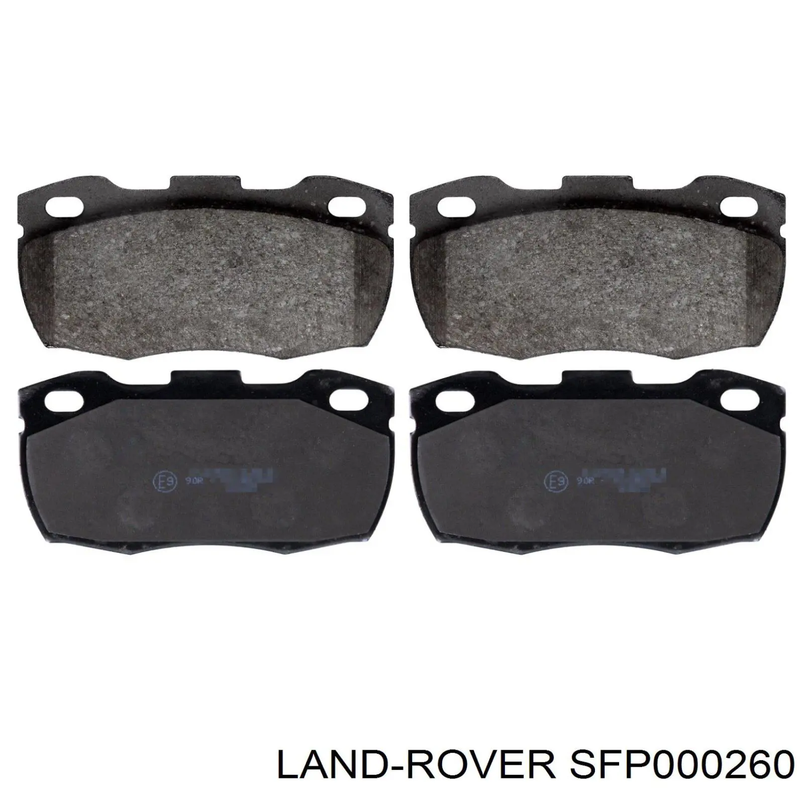Sapatas do freio dianteiras de disco Land Rover SFP000260 preço, a partir de 32,03 USD