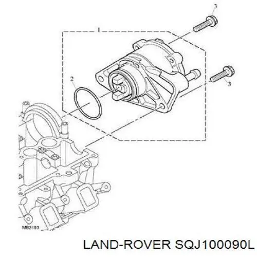 SQJ100090L Land Rover Bomba a vácuo