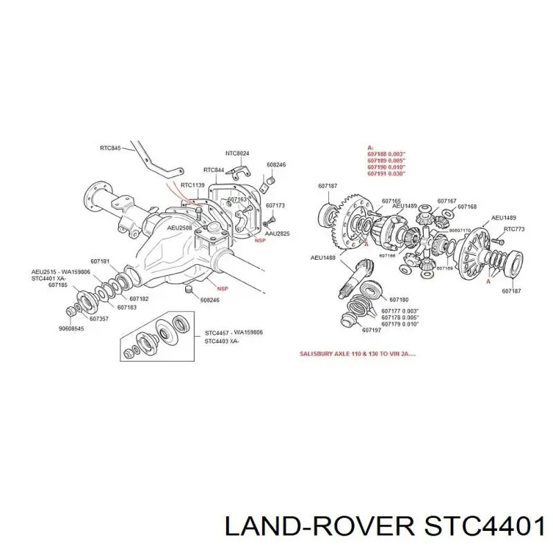 STC4401 Land Rover 