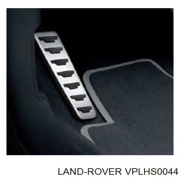 VPLHS0044 Land Rover Placas sobrepostas dos pedais, kit