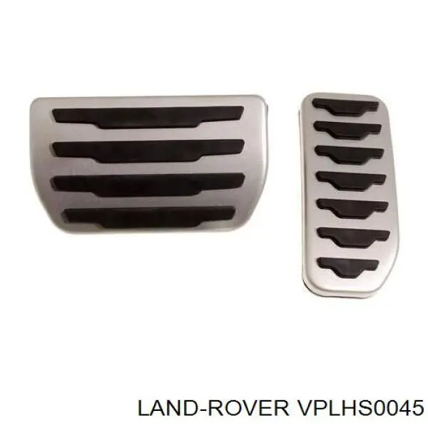 VPLHS0045 Land Rover Placas sobrepostas dos pedais, kit