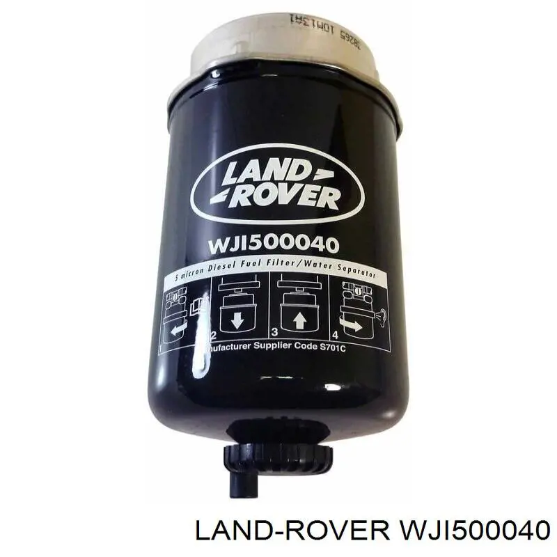 WJI500040 Land Rover Filtro de combustível