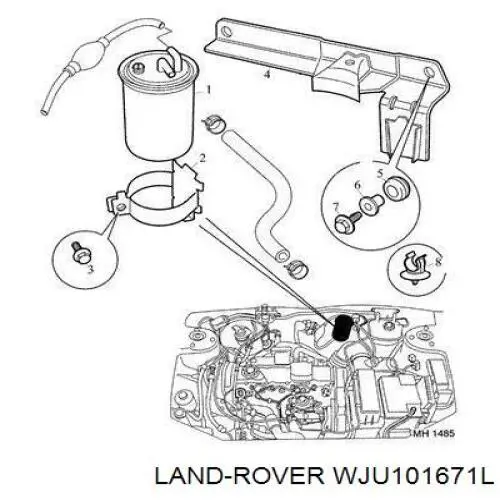 WJU101671L Land Rover 