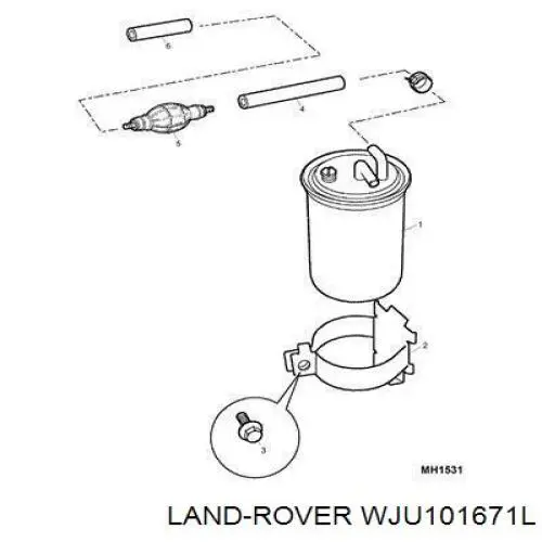  Land Rover WJU101671L preço, a partir de 68,13 USD
