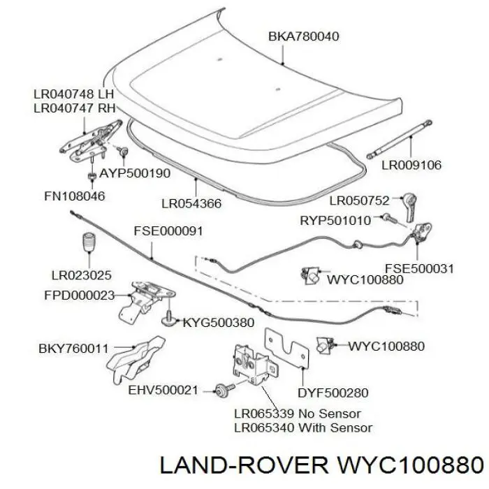  Land Rover WYC100880 preço, a partir de  