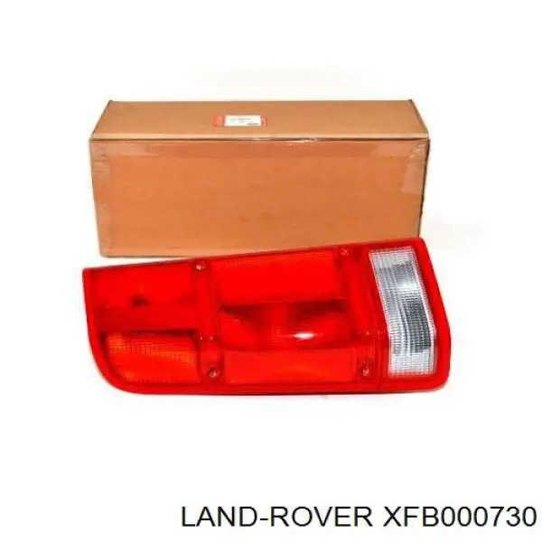 Lanterna do pára-choque traseiro esquerdo XFB000730 Land Rover