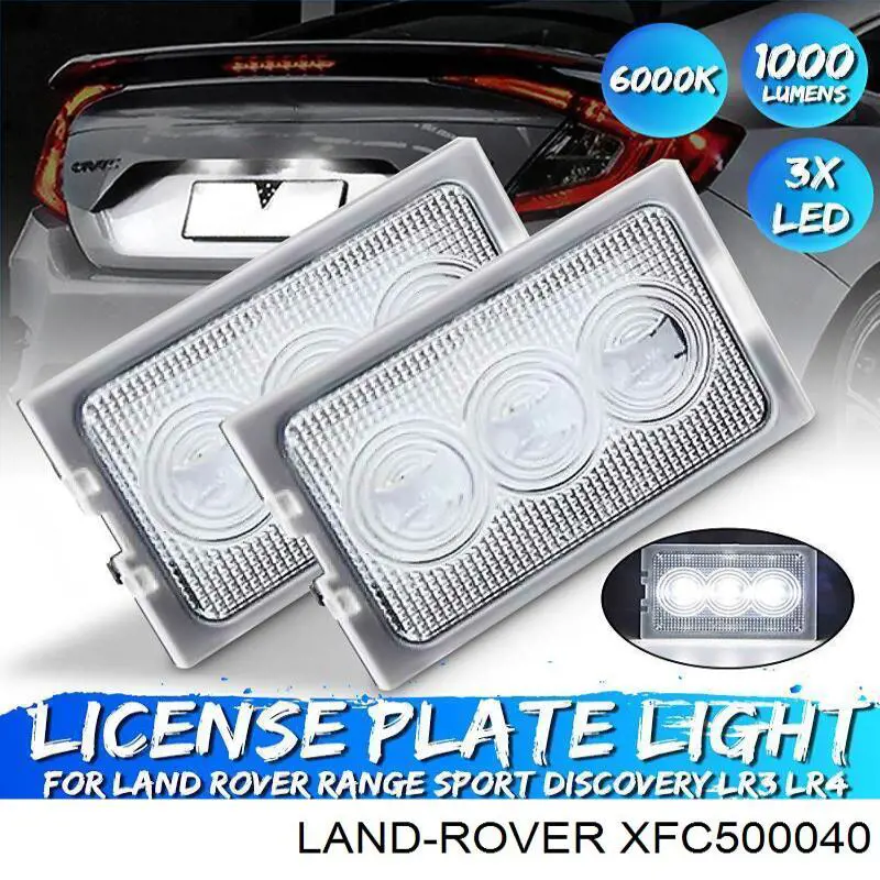 Lanterna da luz de fundo de matrícula traseira Land Rover XFC500040 preço, a partir de 22,04 USD