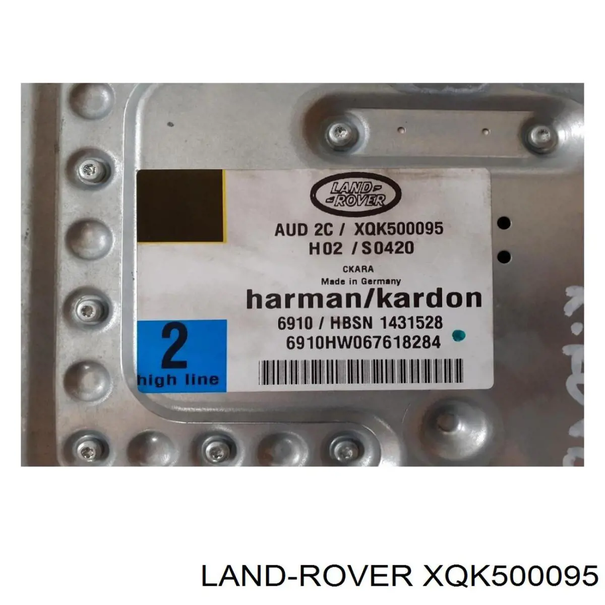 Reforçador do som de sistema de áudio Land Rover XQK500210 preço, a partir de 135,67 USD
