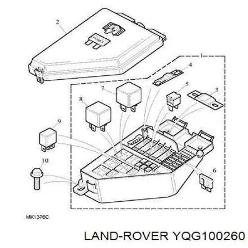  Land Rover YQG100500 preço, a partir de  