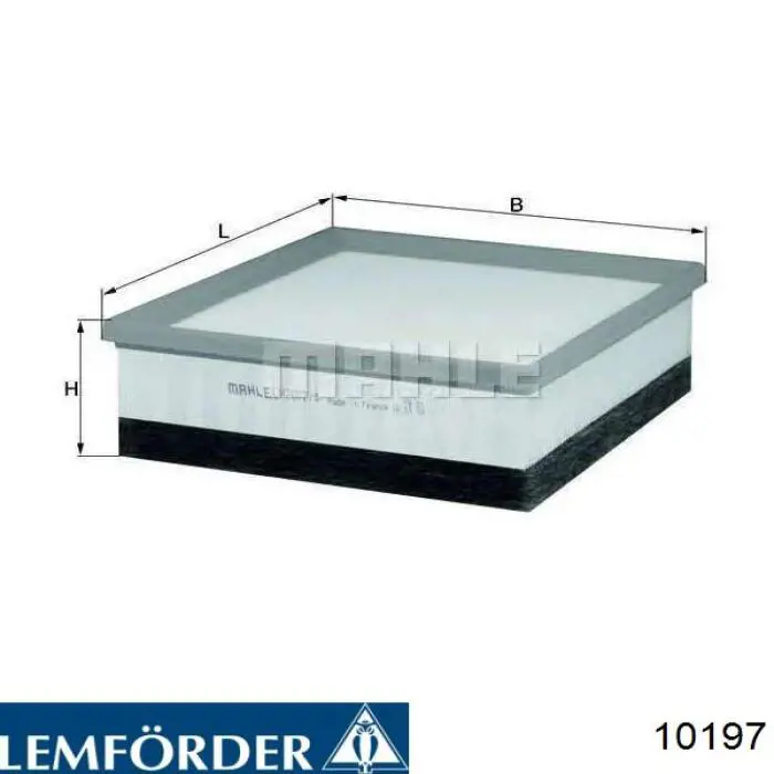 10197 Lemforder Bloco silencioso do braço oscilante inferior traseiro