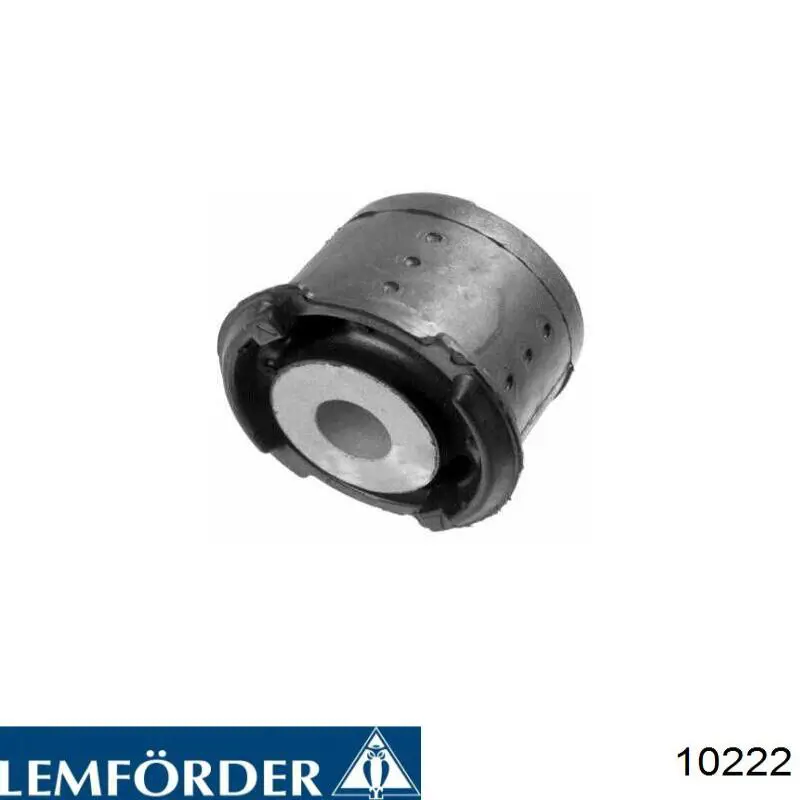 Bloco silencioso de viga traseira (de plataforma veicular) 10222 Lemforder