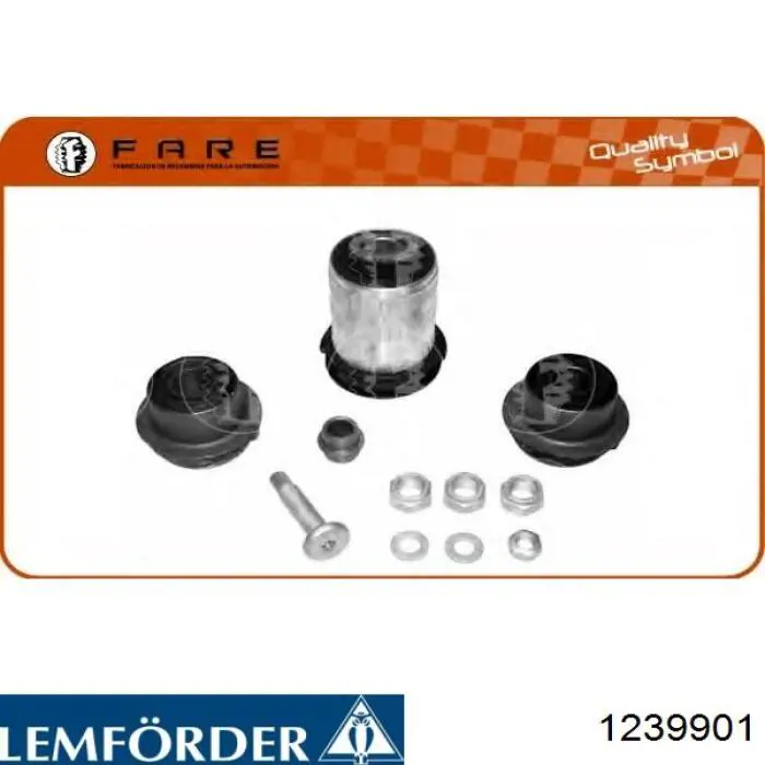 Compre 1239901 Lemforder Bloco silencioso dianteiro do braço oscilante inferior