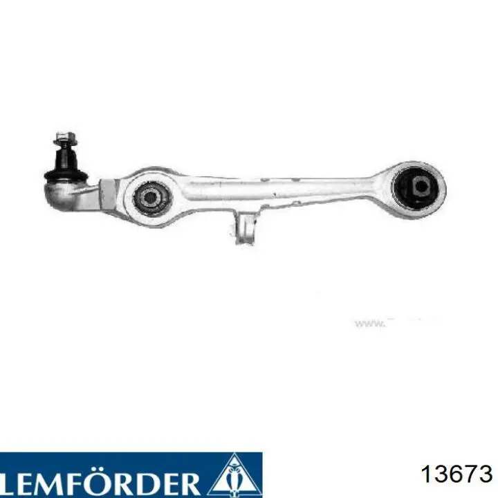 Braço oscilante inferior esquerdo/direito de suspensão dianteira 13673 Lemforder