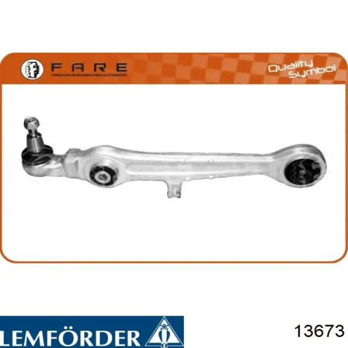 Compre 13673 Lemforder Braço oscilante inferior esquerdo/direito de suspensão dianteira