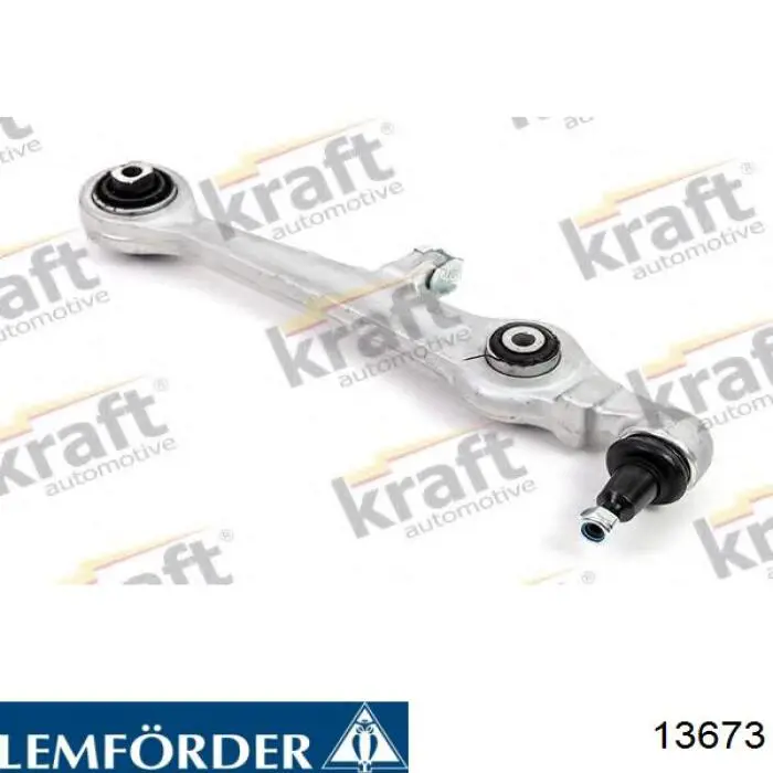 Braço oscilante inferior esquerdo/direito de suspensão dianteira 13673 Lemforder