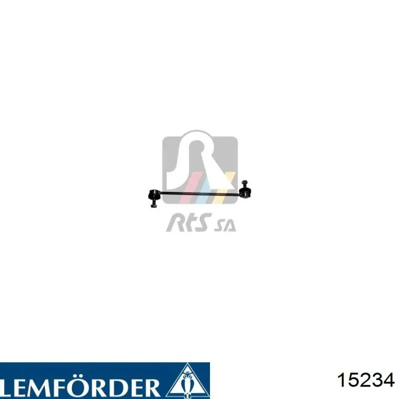 Montante esquerdo de estabilizador dianteiro Lemforder 15234