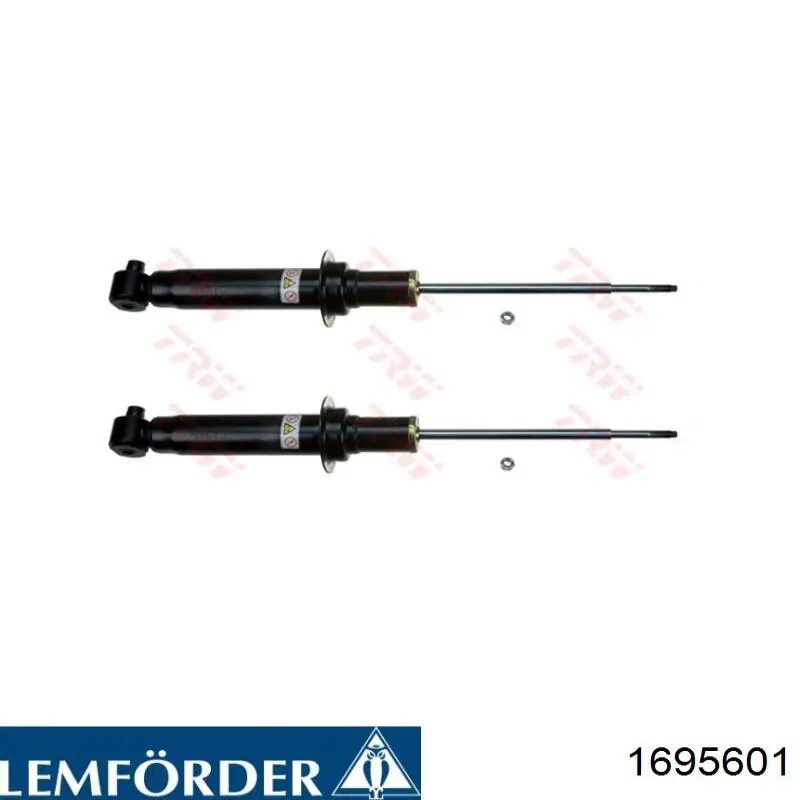 Compre 1695601 Lemforder Espaçador (anel de borracha) da mola dianteira inferior