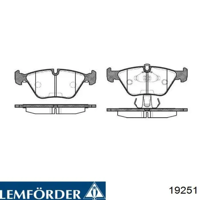 19251 Lemforder Ponta externa da barra de direção