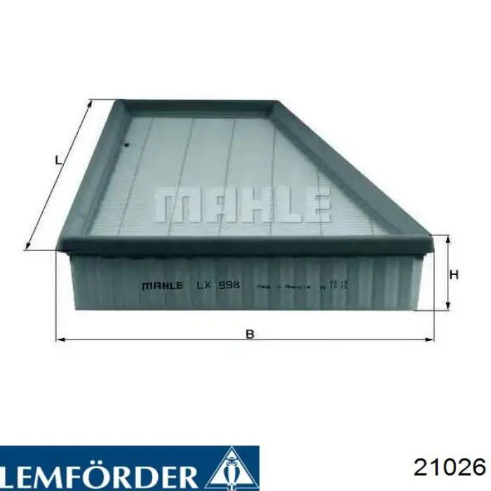 Compre 21026 Lemforder Suporte de amortecedor traseiro