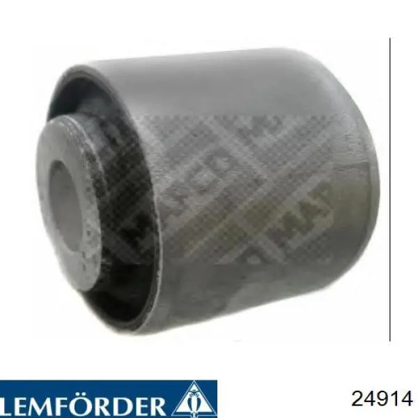 Bloco silencioso do braço oscilante superior traseiro Lemforder 24914 preço, a partir de 11,32 USD