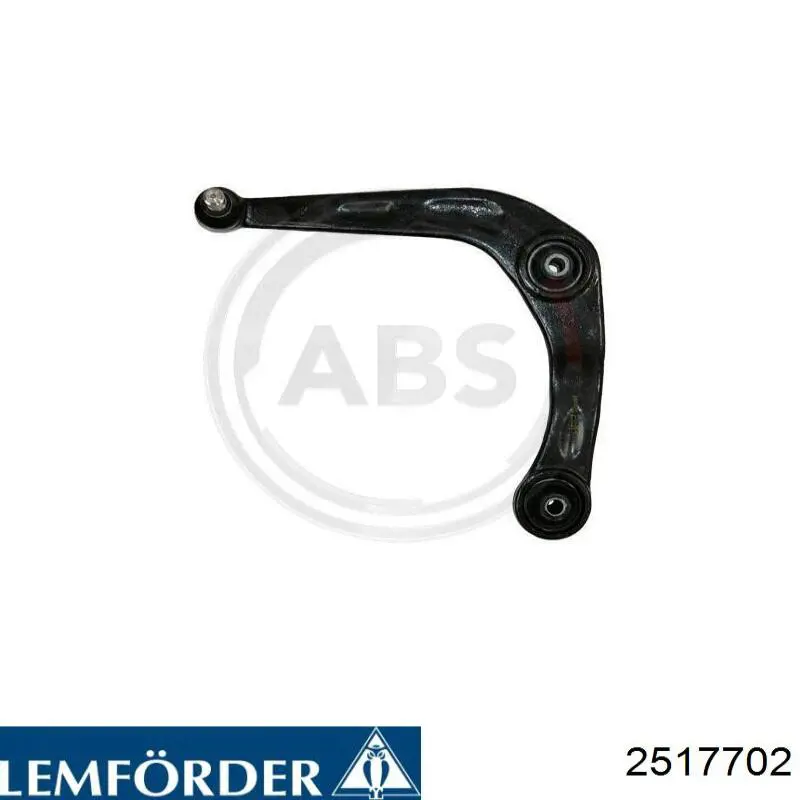 Compre 2517702 Lemforder Braço oscilante inferior esquerdo de suspensão dianteira