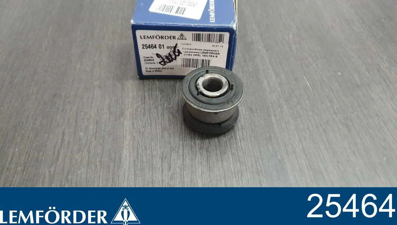 Compre 25464 Lemforder Bloco silencioso (coxim) de viga dianteira (de plataforma veicular)