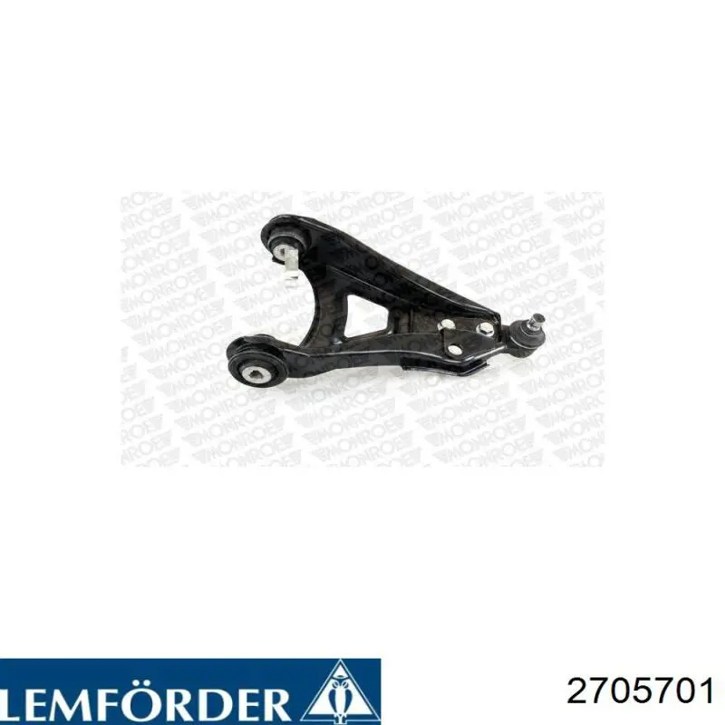 Compre 2705701 Lemforder Braço oscilante inferior direito de suspensão dianteira