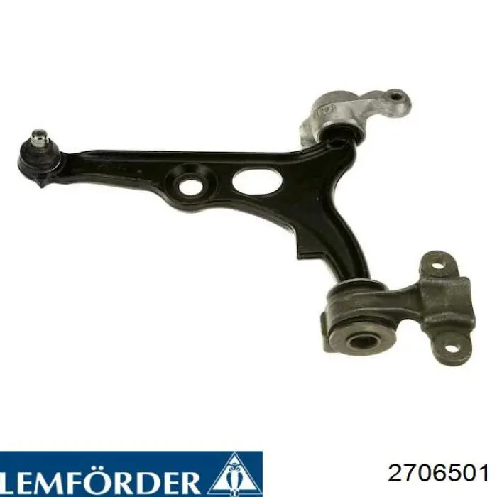 Braço oscilante inferior esquerdo de suspensão dianteira Lemforder 2706501 preço, a partir de 85,13 USD