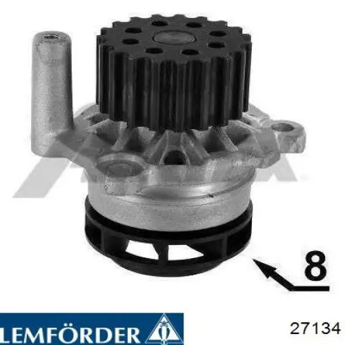 Compre 27134 Lemforder Bloco silencioso dianteiro do braço oscilante superior