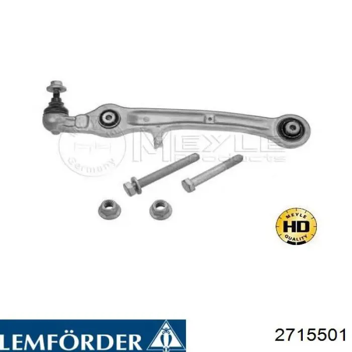 Braço oscilante inferior esquerdo/direito de suspensão dianteira Lemforder 2715501 preço, a partir de 92,70 USD