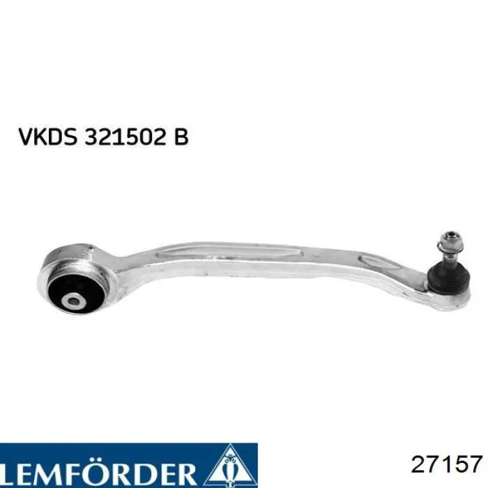 Compre 27157 Lemforder Braço oscilante inferior direito de suspensão dianteira