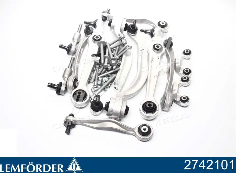 Kit de braços oscilantes de suspensão dianteira Lemforder 2742101 preço, a partir de 337,52 USD