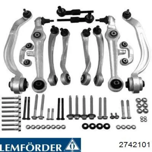 Compre 2742101 Lemforder Kit de braços oscilantes de suspensão dianteira