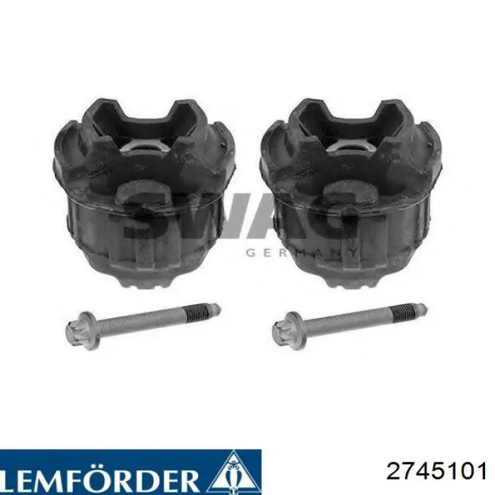 Compre 2745101 Lemforder Bloco silencioso de viga traseira (de plataforma veicular)