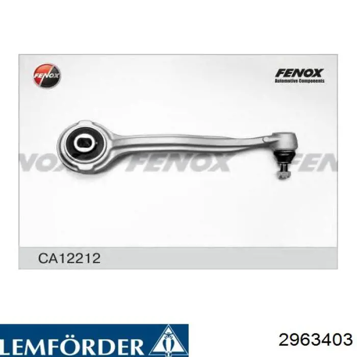 Compre 2963403 Lemforder Braço oscilante superior direito de suspensão dianteira