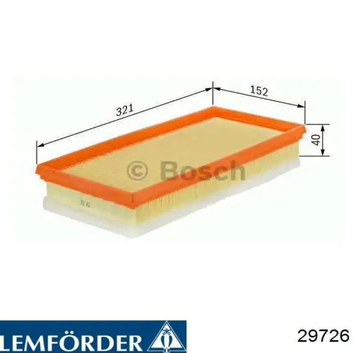 Compre 29726 Lemforder Bloco silencioso do braço oscilante superior traseiro
