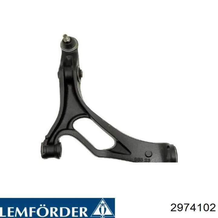 Compre 2974102 Lemforder Braço oscilante inferior esquerdo de suspensão dianteira