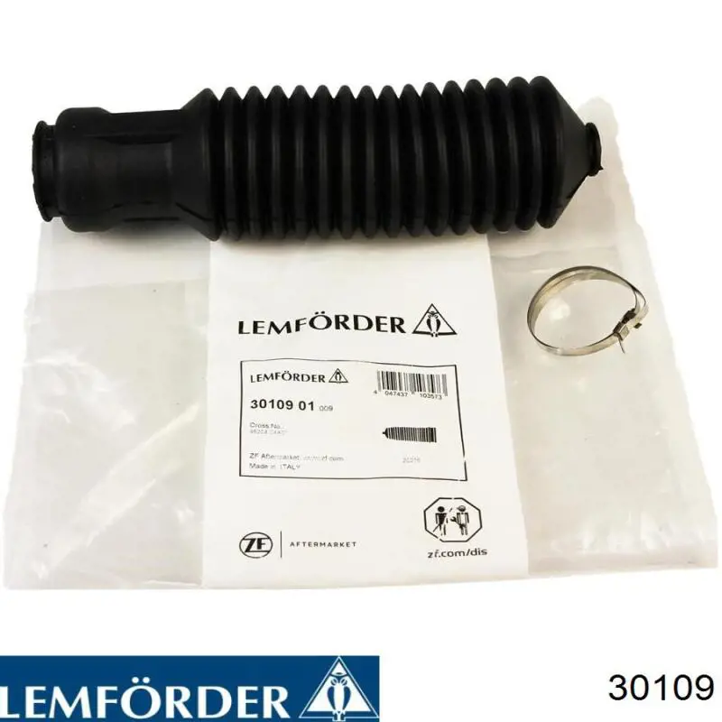 Compre 30109 Lemforder Bota de proteção direita do mecanismo de direção (de cremalheira)