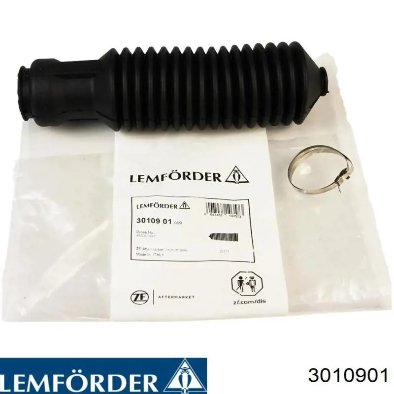 Bota de proteção direita do mecanismo de direção (de cremalheira) Lemforder 3010901 preço, a partir de 11,40 USD