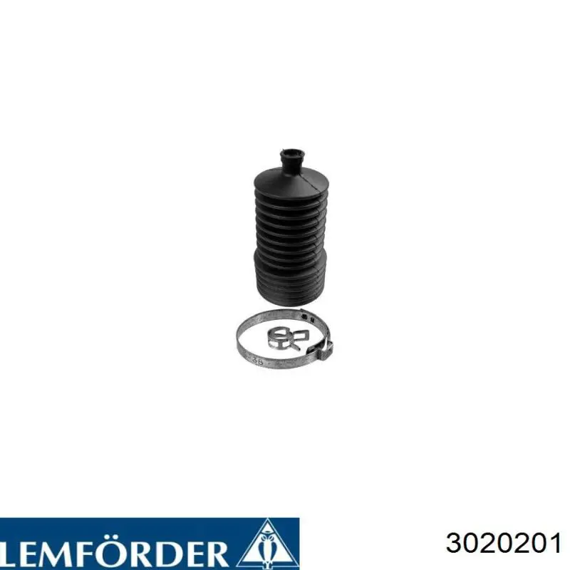 Bota de proteção do mecanismo de direção (de cremalheira) Lemforder 3020201 preço, a partir de 7,16 USD