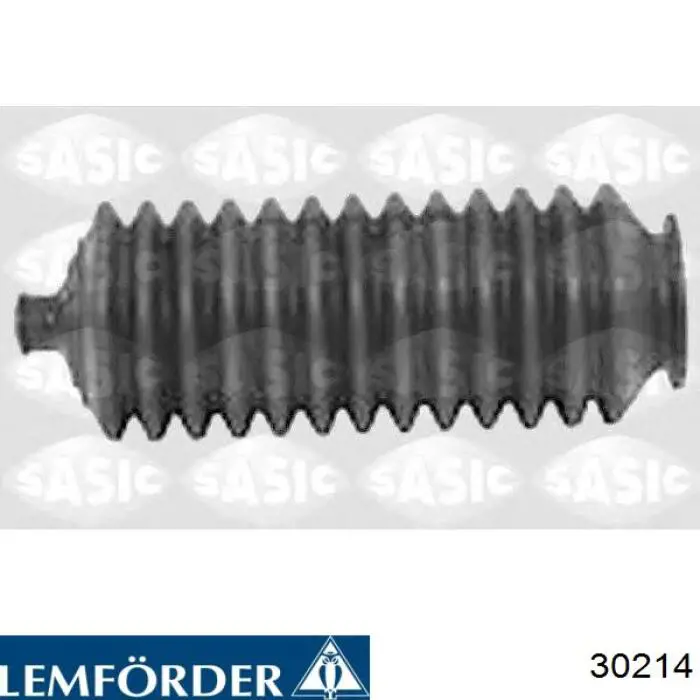 Bota de proteção do mecanismo de direção (de cremalheira) 30214 Lemforder