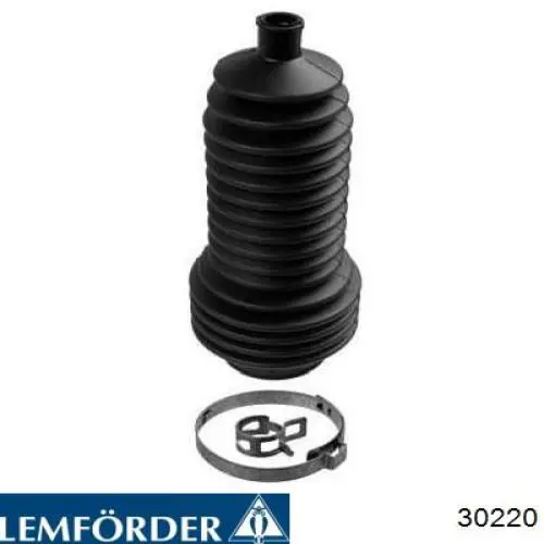 Bota de proteção do mecanismo de direção (de cremalheira) 30220 Lemforder
