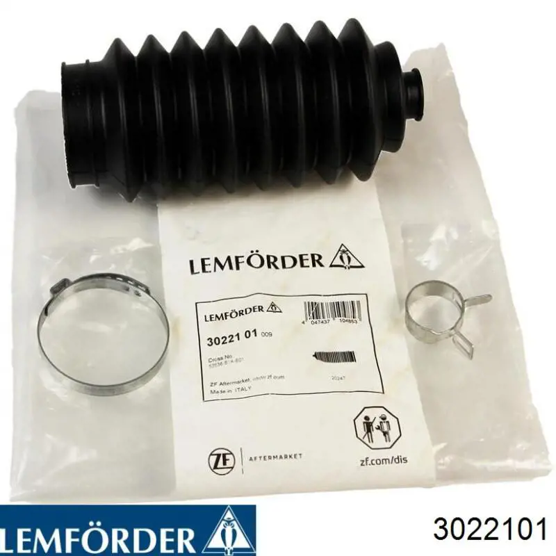 Bota de proteção esquerda do mecanismo de direção (de cremalheira) Lemforder 3022101 preço, a partir de 10,83 USD