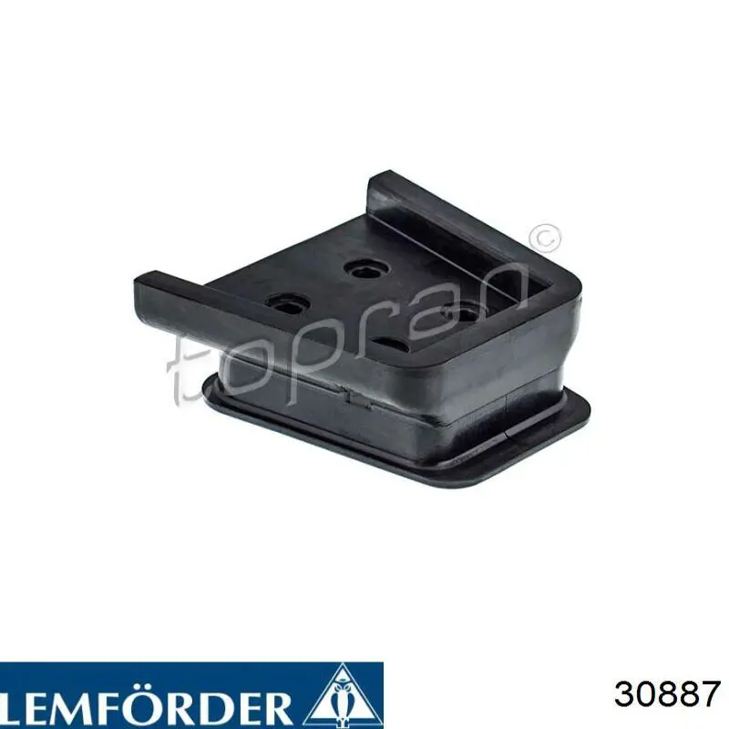 Compre 30887 Lemforder Bloco silencioso de dianteiro suspensão de lâminas traseira