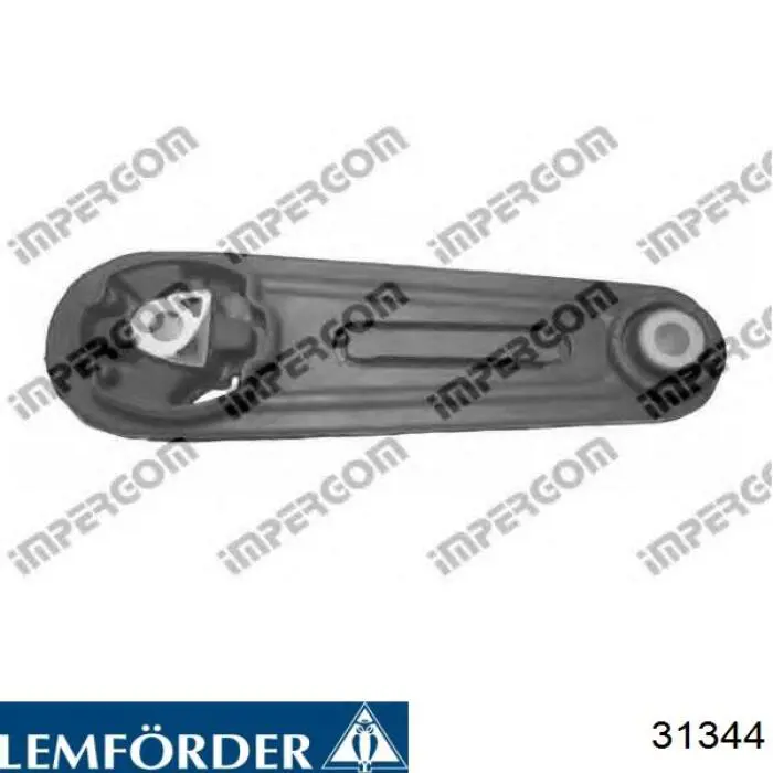 Coxim (suporte) traseiro de motor 31344 Lemforder