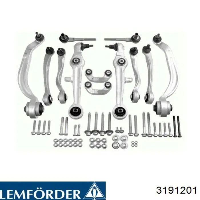 3191201 Lemforder Kit de braços oscilantes de suspensão dianteira