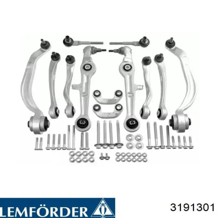 Kit de braços oscilantes de suspensão dianteira Lemforder 3191301 preço, a partir de 363,22 USD
