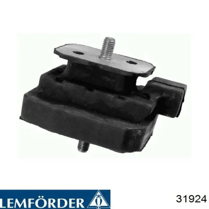 Coxim de transmissão (suporte da caixa de mudança) 31924 Lemforder