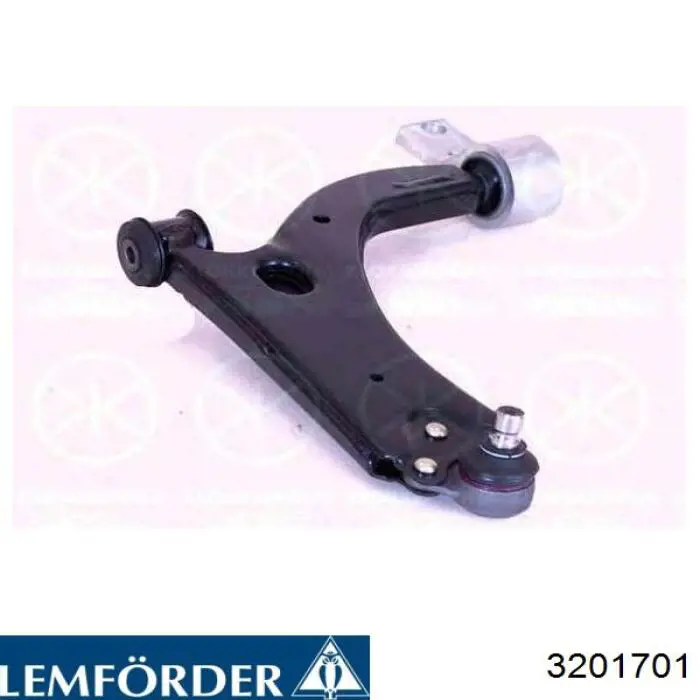 Compre 3201701 Lemforder Braço oscilante inferior esquerdo de suspensão dianteira
