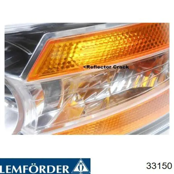 Bloco silencioso (coxim) de viga dianteira (de plataforma veicular) 33150 Lemforder